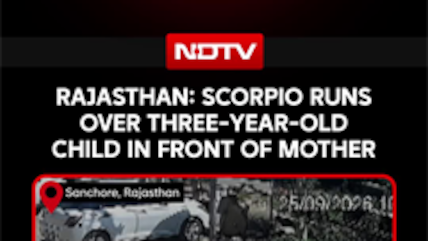 Rajasthan: Scorpio Runs Over Three-Year-Old Child In Front Of Mother