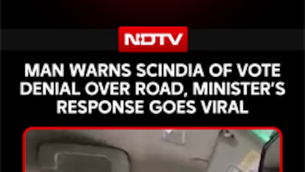 Man Warns Jyotiraditya Scindia Of Vote Denial Over Road, Minister's Response Goes Viral