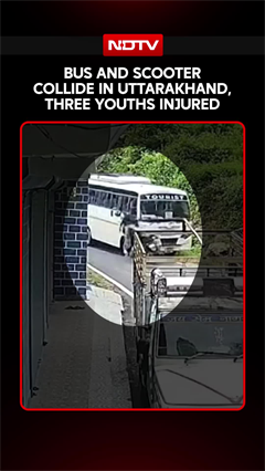 Uttarakhand: Bus-Scooter Collision Leaves 3 Youths Injured