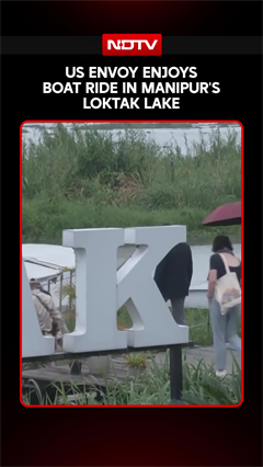 US Ambassador Sergio Gor Enjoys Boat Ride At &lsquo;Iconic&rsquo; Loktak Lake During His Visit To Manipur