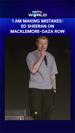 'I Make Mistakes': Ed Sheeran Breaks Silence As Tour Resumes Amid Macklemore-Gaza Controversy