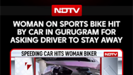 Gurugram Hit & Run | Woman On Sports Bike Hit By Car In Gurugram For Asking Driver To Stay Away