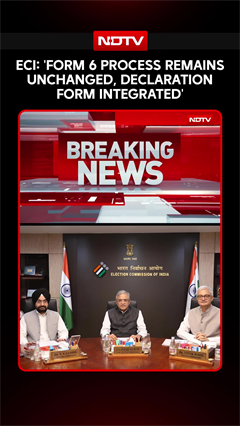 Election Commission Of India: 'Form 6 Process Remains Unchanged, Declaration Form Integrated'