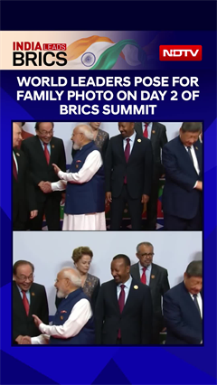 BRICS Summit Day 2 | PM Modi, Xi Jinping And Putin Pose Together For Grand Family Photo In Delhi