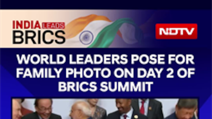 BRICS Summit Day 2 | PM Modi, Xi Jinping And Putin Pose Together For Grand Family Photo In Delhi