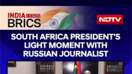 BRICS Summit | South Africa President&rsquo;s Light Moment With Russian Journalist Leaves Room In Laughter