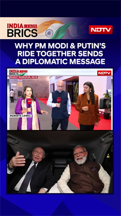 Putin-PM Modi Car Diplomacy: Why Their Ride Together Sends Out A Message