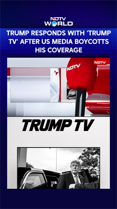Donald Trump Launches 'Trump TV' After US Media Networks Boycott Trump Coverage