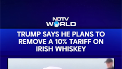 Donald Trump Says He'll Scrap 10% Tariff On Irish Whiskey | "Everybody's Bugging Me"