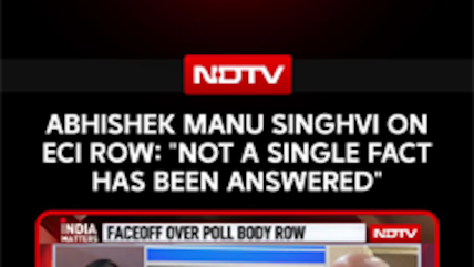 ECI Row | "Not A Single Fact Has Been Answered": Abhishek Manu Singhvi