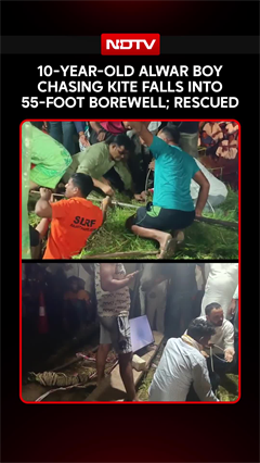 Alwar: 10-Year-Old Boy Chasing Kite Falls Into 55-Foot Borewell, Rescued