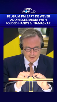 Video: Belgium Prime Minister Bart De Wever Greets PM Modi With Traditional ‘Namaskar’ In Delhi