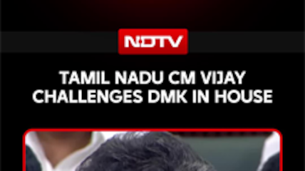 Tamil Nadu Assembly: CM Vijay Challenges DMK Over Law & Order