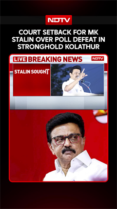 Tamil Nadu | Court Setback For MK Stalin Over Poll Defeat In Stronghold Kolathur