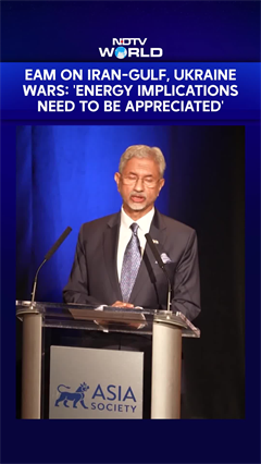 EAM Jaishankar On Iran-Gulf & Ukraine Wars: Global Energy Impact Needs Attention