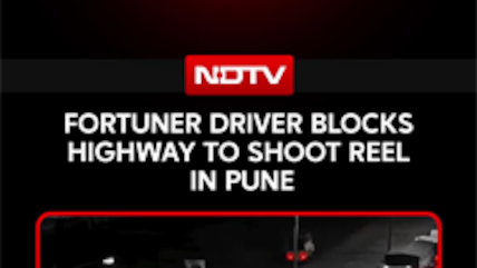 Pune: Fortuner Parked Across Highway For Reel, Traffic Comes To A Standstill