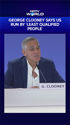 George Clooney Says US Run By 'Least Qualified People'