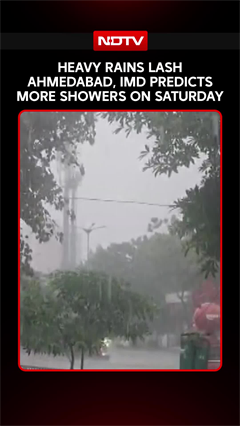 Gujarat Rains | Heavy Rains Flood Ahmedabad Roads, Over 200 Areas Inundated, More Showers Predicted