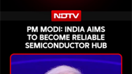 PM Modi: India Aims To Become Reliable Semiconductor Hub