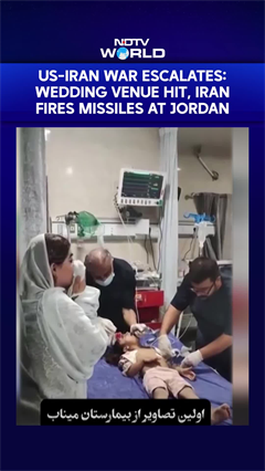 US-Iran War | US Airstrike Hits Wedding Venue In Southern Iran, Tehran Retaliates With Missiles