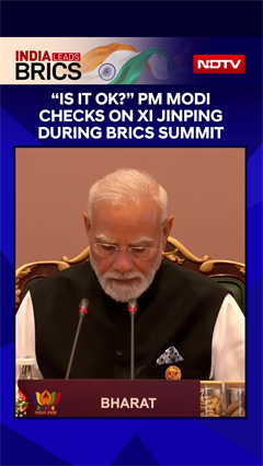 "Is It Ok?": PM Modi Checks On Zi Jinping During BRICS Summit