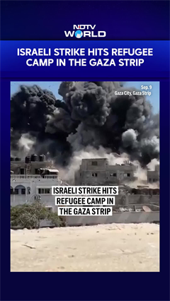 Israeli Strike Hits Gaza Refugee Camp Amid Escalating Attacks