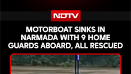 Narmada Boat Sinks In Jabalpur, 9 Home Guards Rescued By Life Jackets