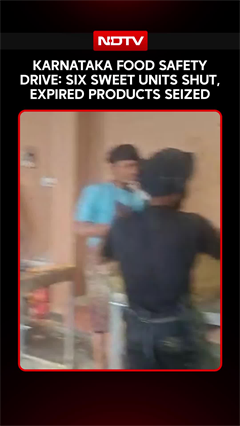 Karnataka Food Safety Drive: 6 Sweet Shops Shut, Expired Products Seized