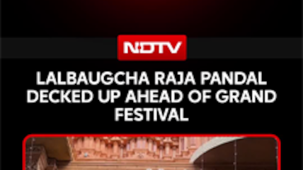 Lalbaugcha Raja Pandal Decked Up Ahead Of Grand Festival