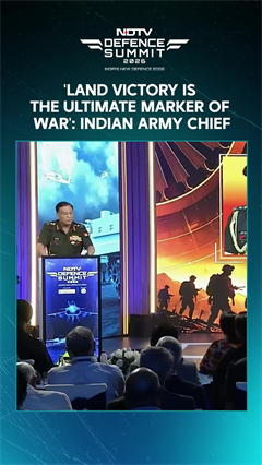 'Land Victory Is The Ultimate Marker Of War': Army Chief Dhiraj Seth