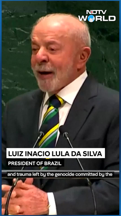 UNGA 2026 | Brazil President Lula Slammed Israel Over Gaza War During UNGA Speech