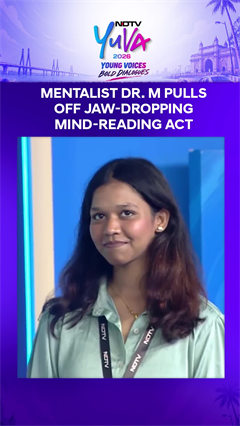 Video: Mentalist Dr. M Leaves Audience Stunned With Celebrity Mind-Reading Trick | NDTV Yuva 2026