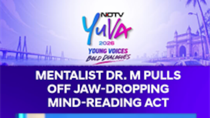 Mentalist Dr. M Leaves Audience Stunned With Celebrity Mind-Reading Trick | NDTV Yuva 2026