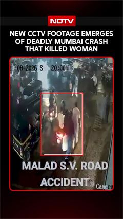 Video: Mumbai News | New CCTV Footage Emerges Of Deadly Mumbai Crash That Killed Woman