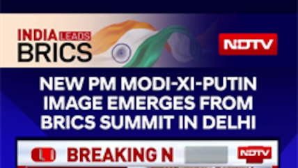 Xi Jinping In India | New PM Modi-Xi-Putin Image Emerges From BRICS Summit In Delhi