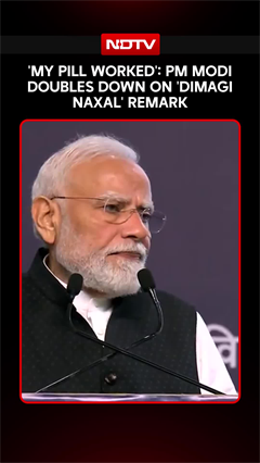 'My "Dimagi Naxal" Homeopathic Pill Worked': PM Modi Hits Back At Critics