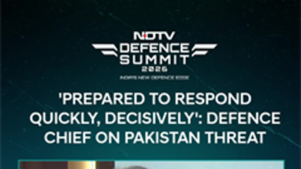 'Prepared To Respond Quickly, Decisively': Defence Chief On Pakistan Threat