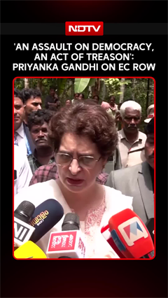 Priyanka Gandhi Slams Election Commission: This Is An Assault On Democracy