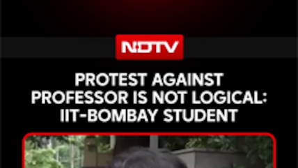 IIT-Bombay Student Defends Professor Over Caste Discrimination Allegations After Suicide