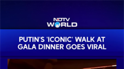 Putin&rsquo;s Iconic Walk At BRICS Summit Gala Dinner Takes The Internet By Storm