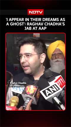 'I Appear In Their Dreams As A Ghost': Raghav Chadha's Jab At AAP