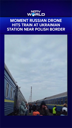 Video: Ukraine News | Russian Drone Strikes Train Near Ukraine-Poland Border