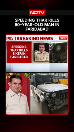 Speeding Thar Kills 50-Year-Old Man In Faridabad