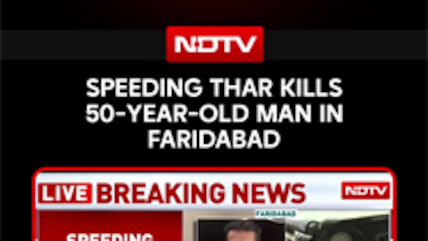 Speeding Thar Kills 50-Year-Old Man In Faridabad