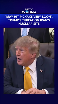 President Trump Threatens To &lsquo;Hit&rsquo; Iran&rsquo;s Pickaxe Nuclear Site &lsquo;Very Soon&rsquo;