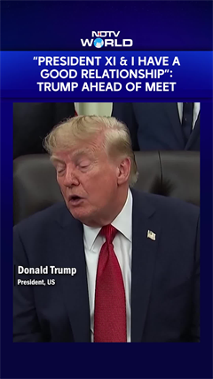 Trump Says He Gets Along Well With China&rsquo;s Xi, Expects &lsquo;Very Good&rsquo; Meeting