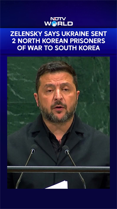 Zelensky Says Ukraine Sent 2 North Korean POWs To South Korea