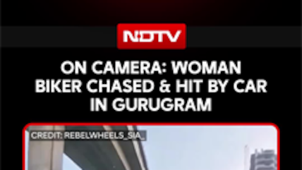 Gurugram Accident | 'I Felt Unsafe': Woman Biker Shares Alleged Hit-And-Run Video