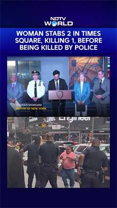 Times Square Stabbing: Woman Kills One, Injures Another Before Being Shot Dead By Police