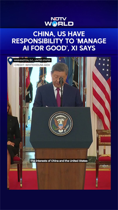 Video: Xi Jinping: US, China Have “Responsibility To Manage AI For Good”